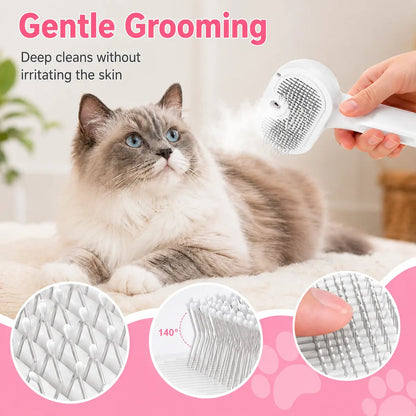 Steam Brush for Cats & Dogs